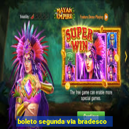 boleto segunda via bradesco